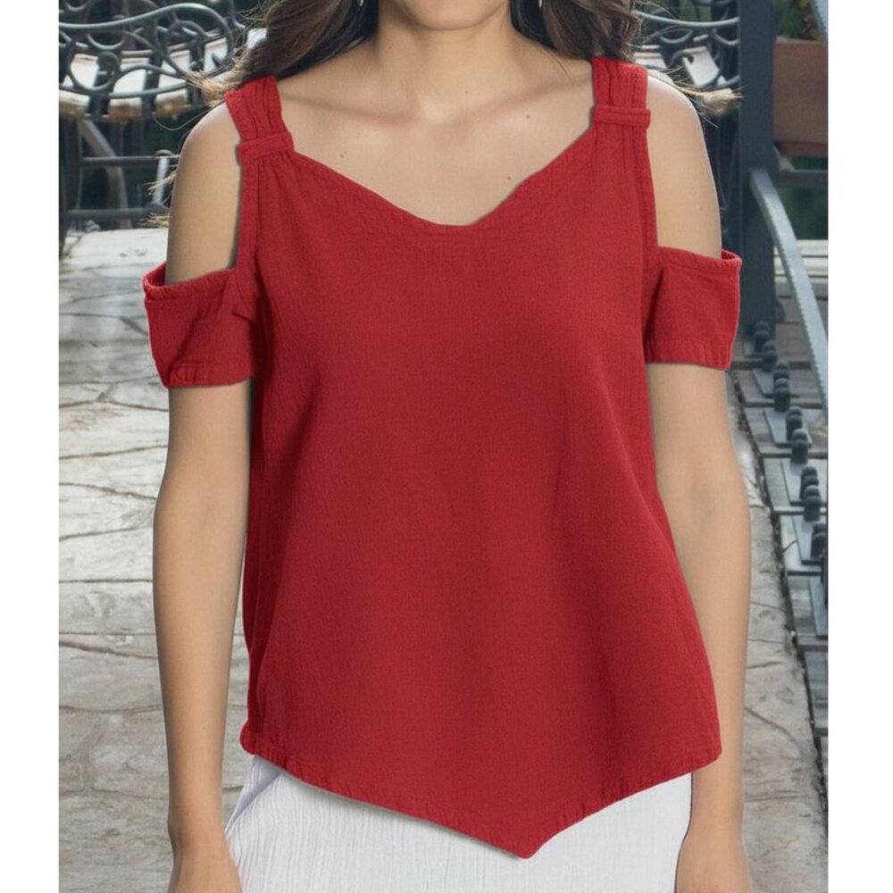 Cold Shoulder Top